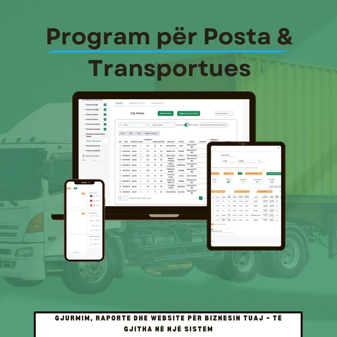 T‑Pako – Sistemi i plotë për çdo transportues & postë!